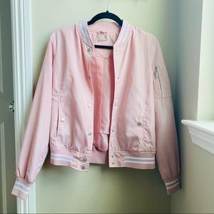 Cute JouJou Pastel Varsity Windbreaker Jacket